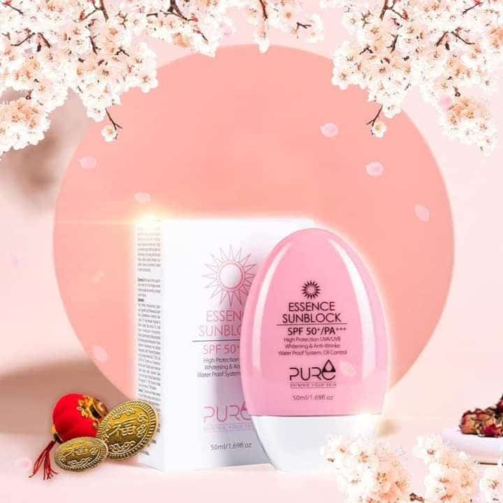 PURE ESSENCE SUNBLOCK - Sữa chống nắng thảo mộc Hàn Quốc 1 image 1 8