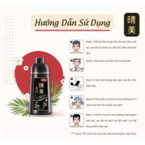 KOMI – Dầu gội nhuộm tóc thảo dược tự nhiên 100% – Bán chạy Nhật Bản 15 image 2 10