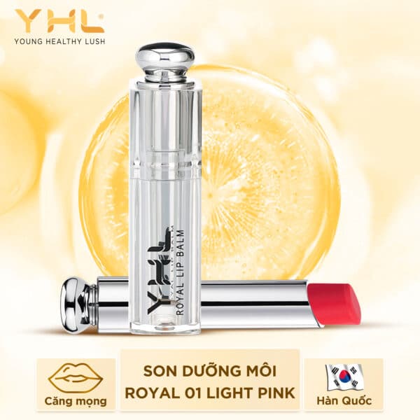 Son dưỡng môi Royal YHL – 01 Light Pink