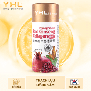 Pomegranate Red Ginseng Collagen Jelly - Thạch Lựu Hồng Sâm Collagen YHL