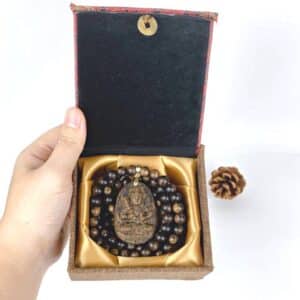 Chuỗi Vòng Trầm Hương Sánh Chìm 108 Hạt Có Tượng Phật Đeo Cổ 7 主图 09