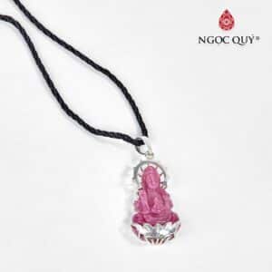 Mặt dây chuyền Phật Bà Quan Âm đá Ruby 7 mat-day-chuyen-phat-ba-quan-am