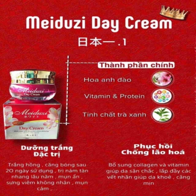 Bộ kem Meiduzi hỗ trợ trị nám, tàn nhang, mụn Ngày và Đêm 8 bo-kem-meiduzi-nhat-ban-tri-nam-tan-nhang-ngay-va-dem