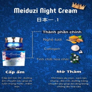 Bộ kem Meiduzi hỗ trợ trị nám, tàn nhang, mụn Ngày và Đêm 7 bo-kem-meiduzi-nhat-ban-tri-nam-tan-nhang-ngay-va-dem