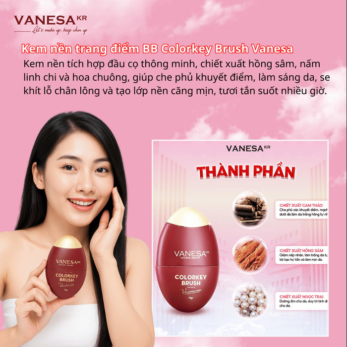 Kem nền che khuyết điểm kiềm dầu VANESA CC MUSHROOM 5 kem-nen-che-khuyet-diem-kiem-dau-vanesa-cc-mushroom