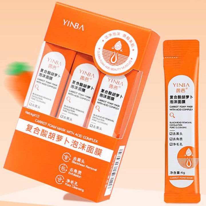 Carrot Foaming Mask Image
