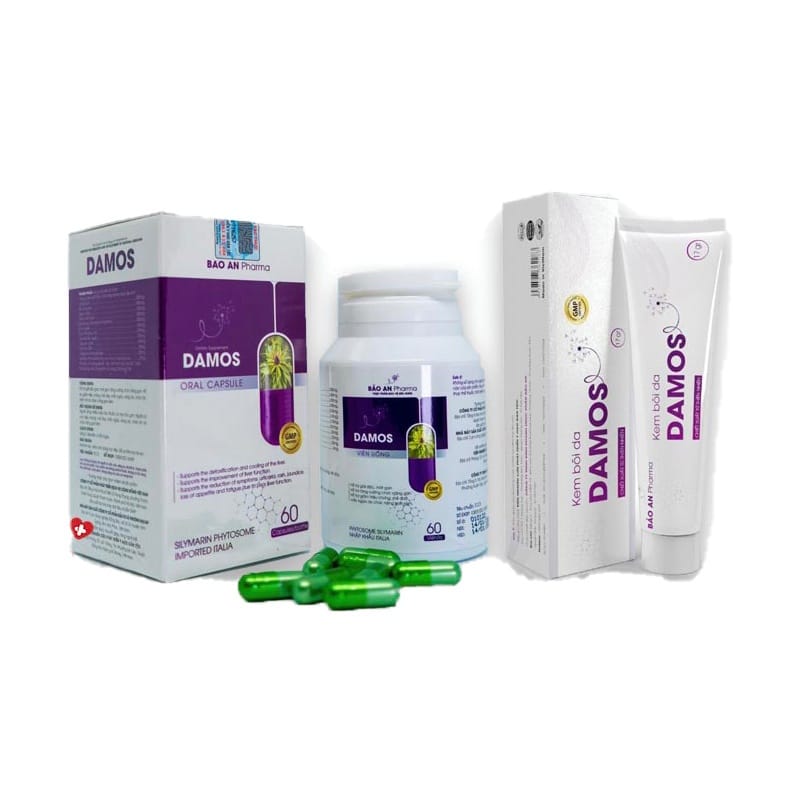 Damos Oral Tablets + Cream Combo