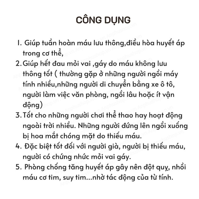 Vòng hỗ trợ điều hòa huyết áp Toma 3 vong-ho-tro-dieu-hoa-huyet-ap-toma