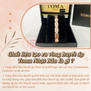 Vòng hỗ trợ điều hòa huyết áp Toma 13 vong-ho-tro-dieu-hoa-huyet-ap-toma