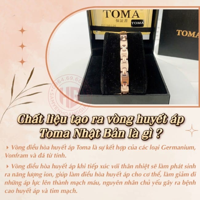 Vòng hỗ trợ điều hòa huyết áp Toma 7 vong-ho-tro-dieu-hoa-huyet-ap-toma