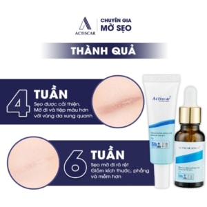 Bộ đôi kem + serum trị sẹo Actiscar 9 bo-doi-kem-serum-tri-seo-actiscar