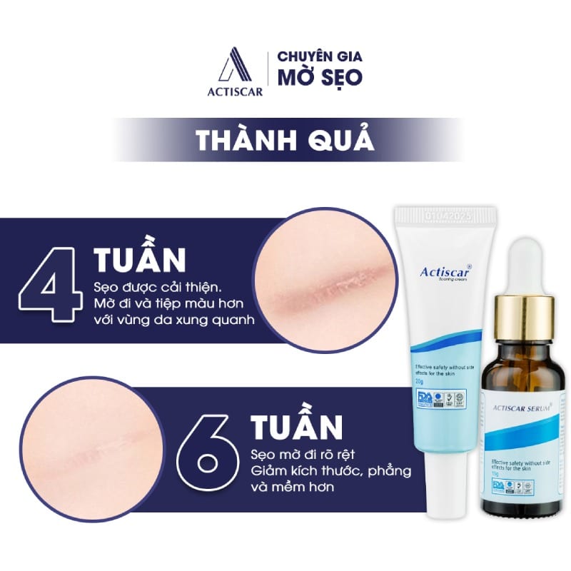 Bộ đôi kem + serum trị sẹo Actiscar 5 bo-doi-kem-serum-tri-seo-actiscar