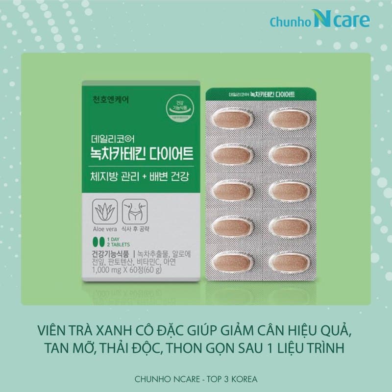 Chunho Ncare Concentrated Green Tea Tablets