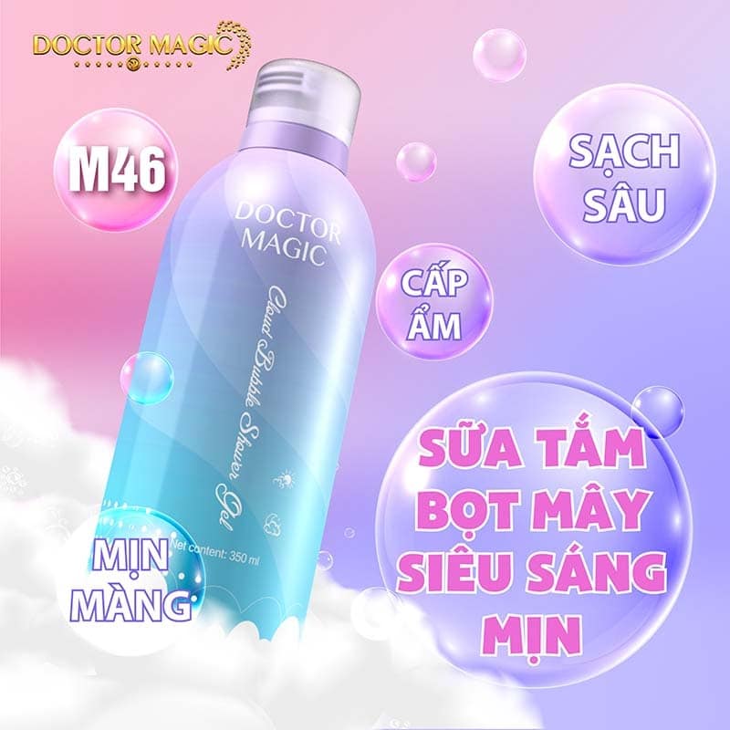 Doctor Magic M46 Cloud Foam Shower Gel