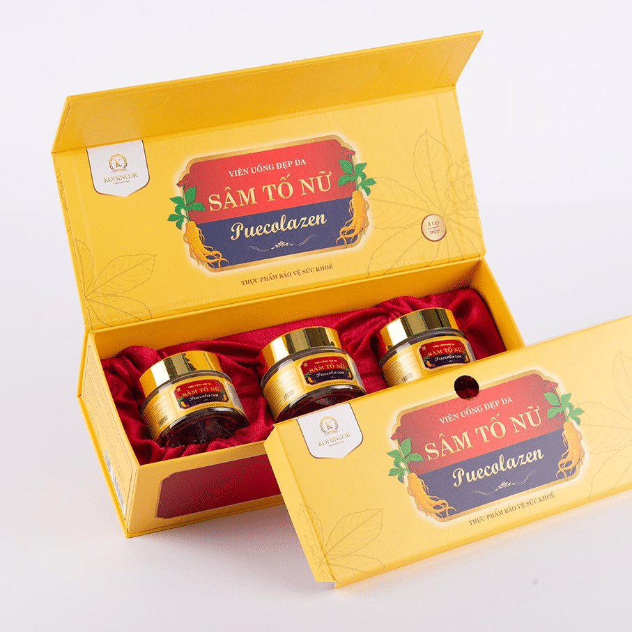 Puecolazen Kohinoor Ginseng for Women, 45 Tablets