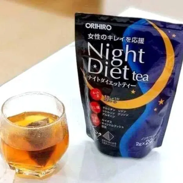 tra-ho-tro-giam-can-orihiro-night-diet-tea-nhat-ban