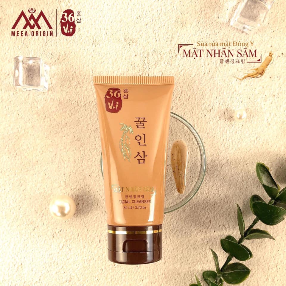 Meea Organic Red Ginseng Facial Cleanser