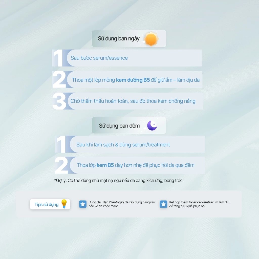 Kem Dưỡng Ẩm Vitamin B5 Hỗ Trợ Làm Dịu Da Giữ Ẩm Bảo Vệ Da Với 5% Panthenol DIV 5 kem-duong-am-vitamin-b5-ho-tro-lam-diu-giu-am-da-div