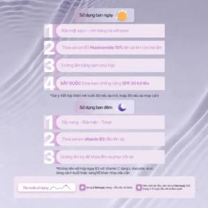 Serum Vitamin B3 Dưỡng Sáng Hỗ Trợ Làm Đều Màu Da Với 10% Niacinamide DIV 13 serum-vitamin-b3-duong-sang-ho-tro-lam-deu-mau-da-div