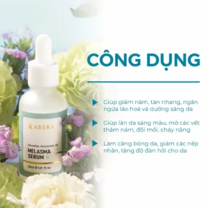 Serum Nám Da Abera Mờ Thâm Nám Tàn Nhang Dưỡng Ẩm Giúp Da Trắng Sáng Đều Màu Ngăn Ngừa Lão Hóa 7 serum-nam-da-abera-mo-tham-nam-tan-nhang