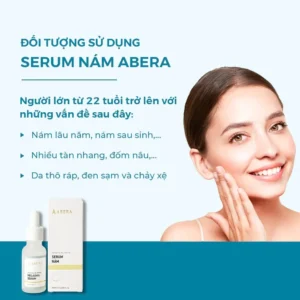 Serum Nám Da Abera Mờ Thâm Nám Tàn Nhang Dưỡng Ẩm Giúp Da Trắng Sáng Đều Màu Ngăn Ngừa Lão Hóa 8 serum-nam-da-abera-mo-tham-nam-tan-nhang